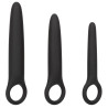 Boundless Calexotics Kit de 3 Plugs Silicone Dilatro Trio Boundless Noirs